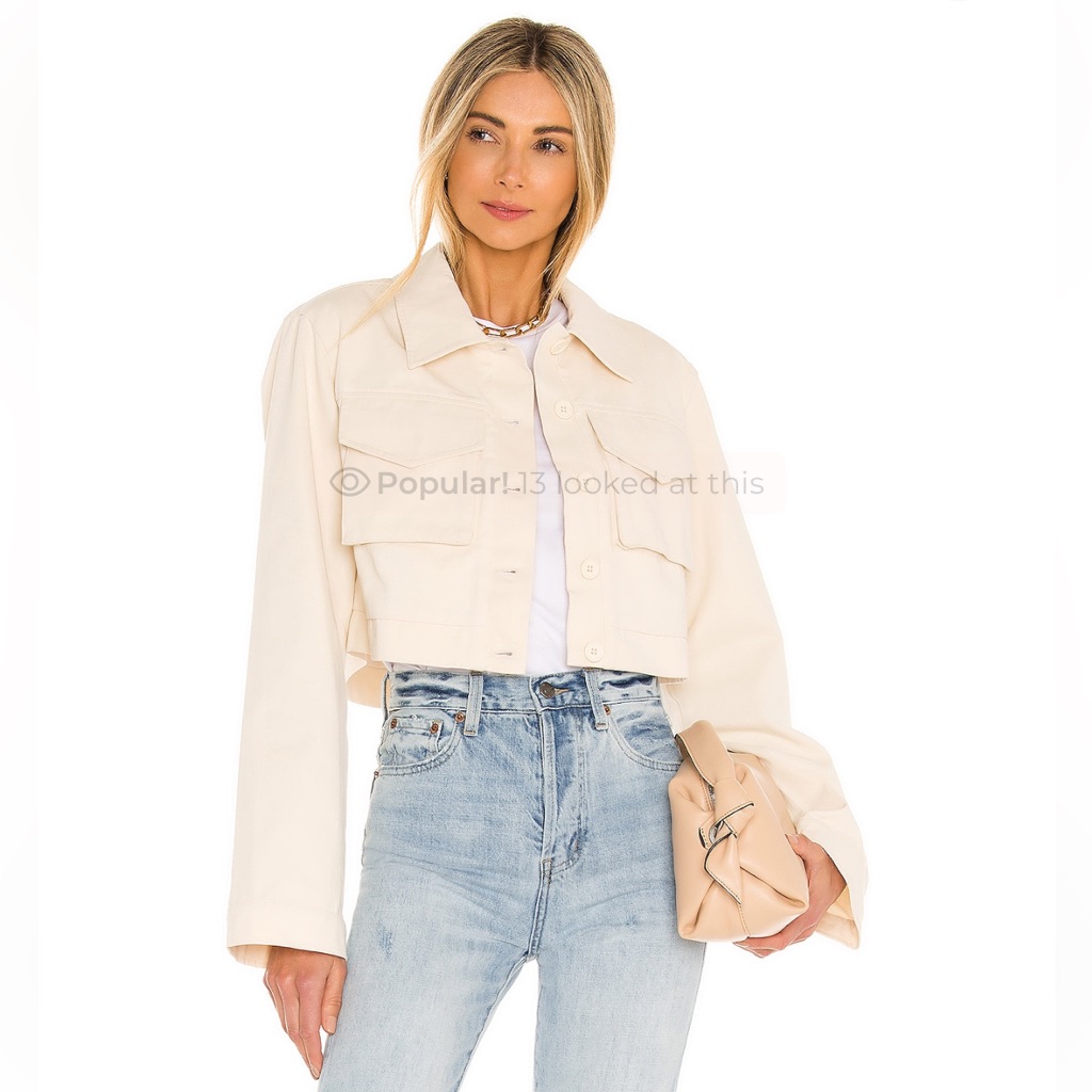 Lovers + Friends “Angeles” Cropped Jacket